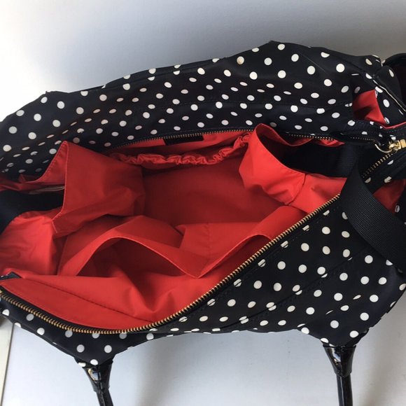 Kate Spade Stevie Polka Dot Nylon Diaper Bag - Picture 7 of 9